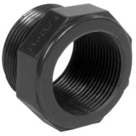 Réduction courte à visser mâle 3/4" - femelle 1/2"