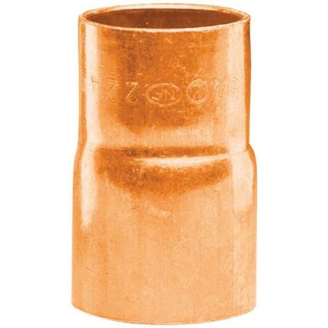 réduction en cuivre à souder - mâle 16 mm vers femelle 12 mm - sachet de 2