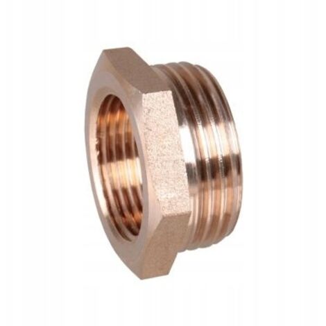 Réduction en laiton 1 x 1/2 connecteur AQUER
