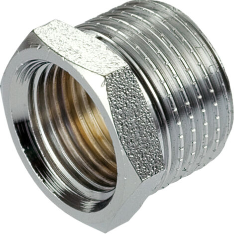 Réduction en laiton chromé 1/2x 3/8”