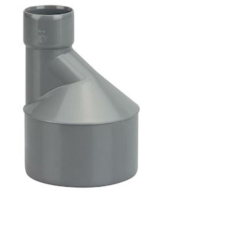 Wavin - Réduction excentrée en pvc - Diamètres 140x100