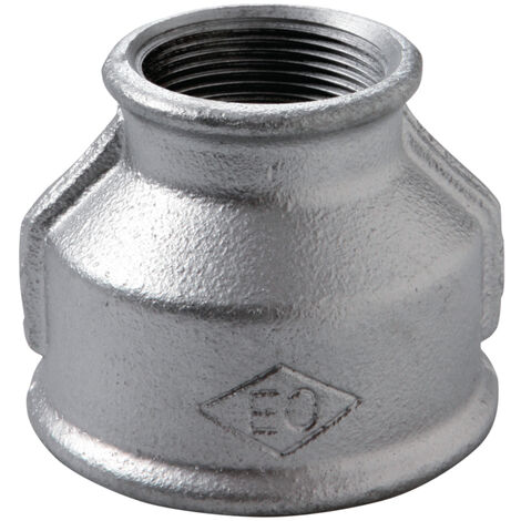Réduction fonte galva FF - Diamètre : 1 1/2'' - 1 1/4''
