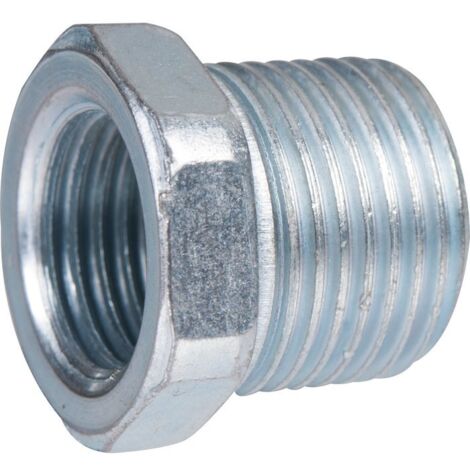 Réduction Galvanisée M15x21-f12x17 Raccord De Plomberie Galvanisé Durable - Générique