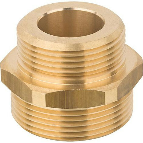 Réduction joint plat 1 1/2" male x 1 1/4" male DN 32-25
