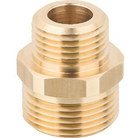 Réduction joint plat 3/4" male x 1/2" male DN16-12