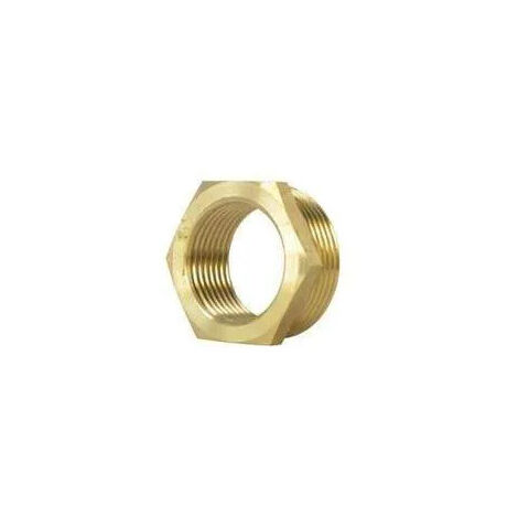 Réduction laiton à pans extérieur 26x34/20x27 (Mâle/Femelle)