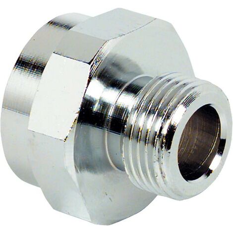 Reduction laiton chrome fil fem 1 2, fil mâle 3 8