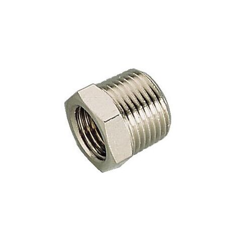 Réduction mâle/femelle A4, filetage mâle 1/2 pouce gaz x filetage femelle 3/8 pouce gaz