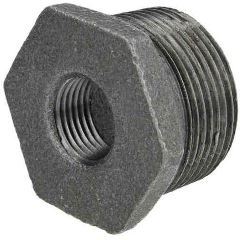 Réduction noir N°241 M2 1/2''(66x76)-F1''1/2(40/49)
