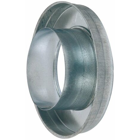 Réduction plate concentrique - RPC 125/80 - Galva - Ø 125mm