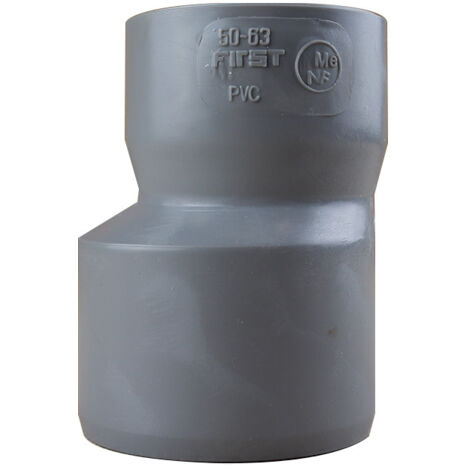 Réduction PVC excentrée Mâle Femelle 63/50 - First Plast