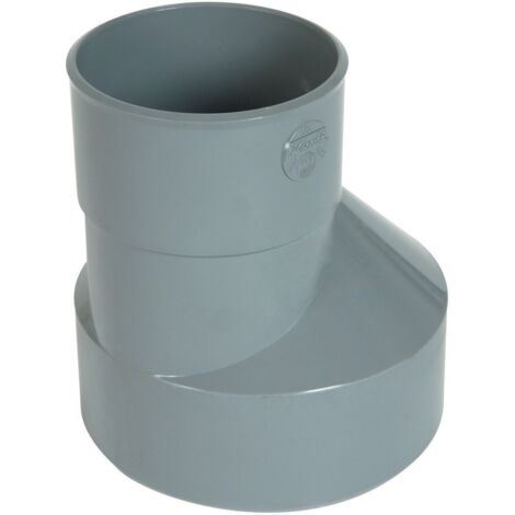 Réduction PVC vidange excentrée MF 75x63 - Nicoll