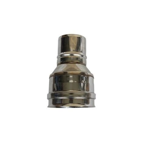 Réduction simple paroi inox - Ø 60 F - 80 M
