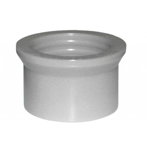 Réduction souple en PVC 40x32 mm pour sortie de siphon d'évier LIRA