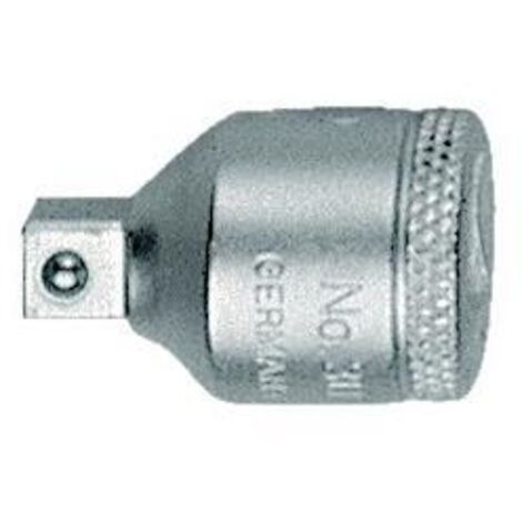 Reductor 3/8'', Largo : 27 mm