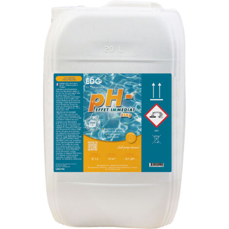 Reductor de pH  líquido 20 litros