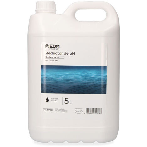 Reductor de pH Líquido 5L Fusion EDM