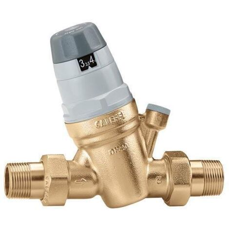 Reductor de presión de latón CALEFFI 3/4 pulgada sin manómetro
