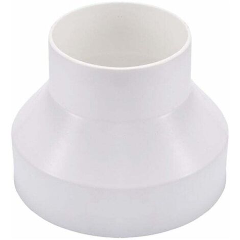 Reductor de ventilación para conducto recto de 100 mm a 150 mm para extractor de aire