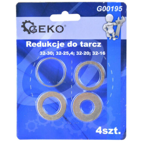 Redukcje do tarcz 4 elem. 32-30, 32-25,4, 32-20, 32-16