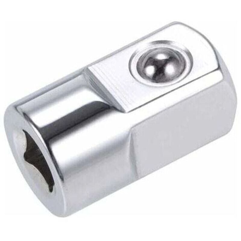 Image of Reduzier-Steckschlüsseladapter 1/4 Zoll weiblich auf 1/2 Zoll männlich aus Cr V-Stahl