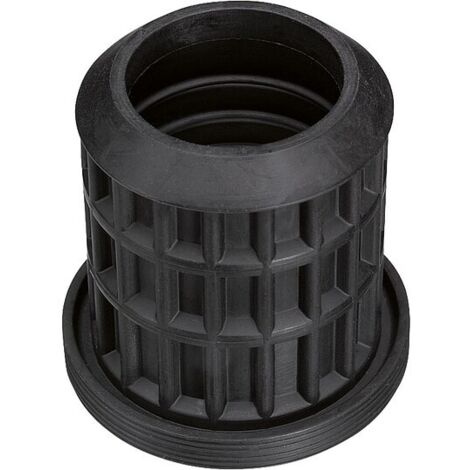 Reduziermuffe DN 50/40 - schwarz