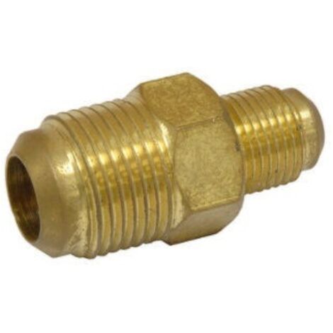 Reduziernippel 1/2" - 3/8" ( 12-10mm) aus Messing