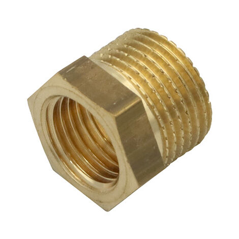 Reduzierstück 1/4" IG auf 3/8" AG Messing Reduzierung Übergang