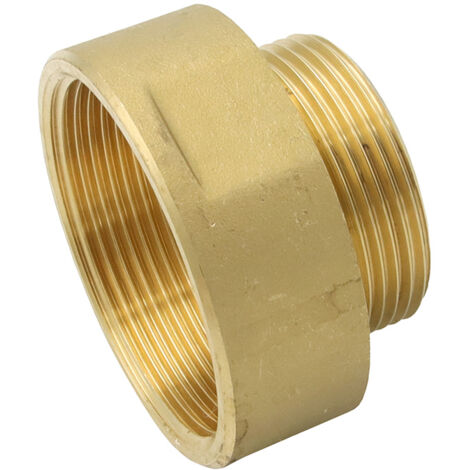 GENERAL FITTINGS Reduzierstück 2" IG x 1 1/2" AG Messing Reduzierung Redstück