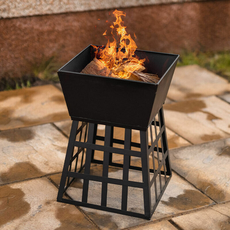 Square Gothic Fire Pit