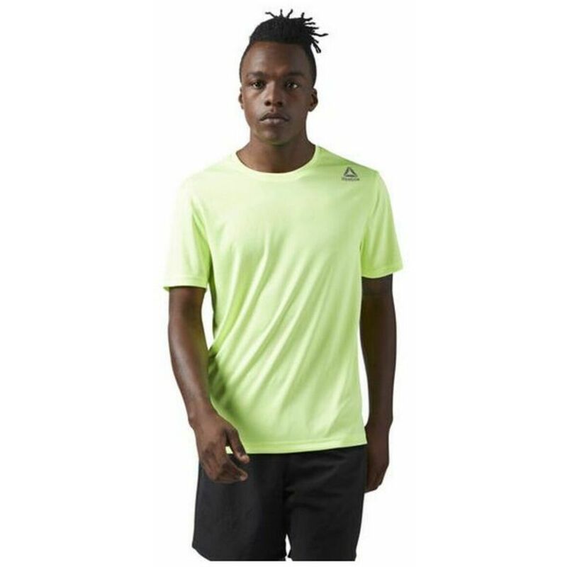

Camiseta de Manga Corta Hombre RUN SS TEE Verde L - Reebok