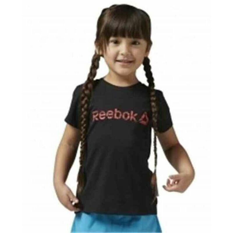 

Camiseta de Manga Corta Infantil G ES Tee Bas Negro S - Reebok
