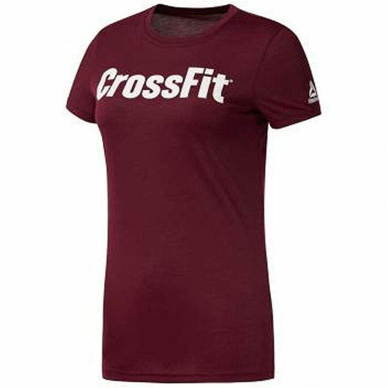 

Camiseta de Manga Corta Mujer Fef Speedwick Burdeos XL - Reebok