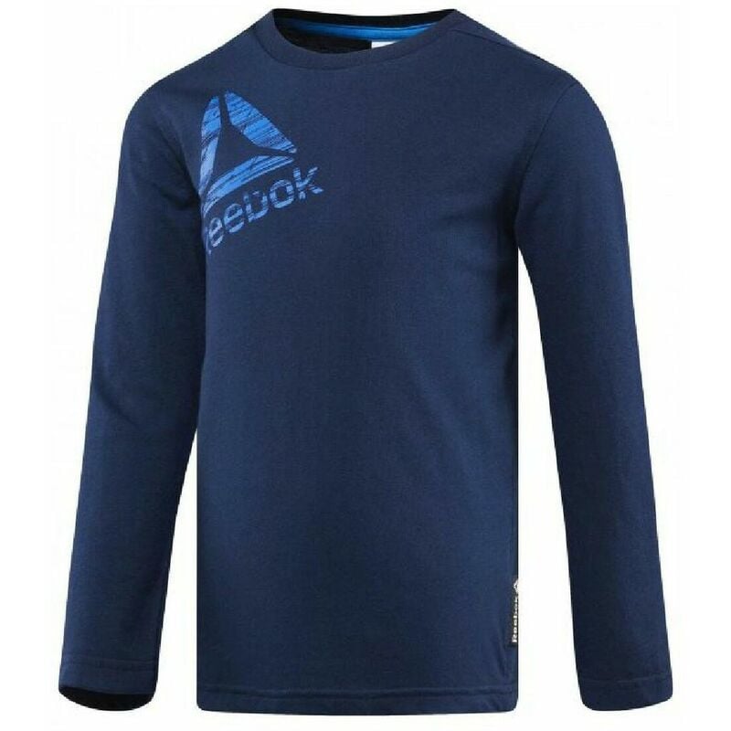 

Camiseta de Manga Larga Infantil B ES LS TEE BQ5132 Marino 5 Años - Reebok