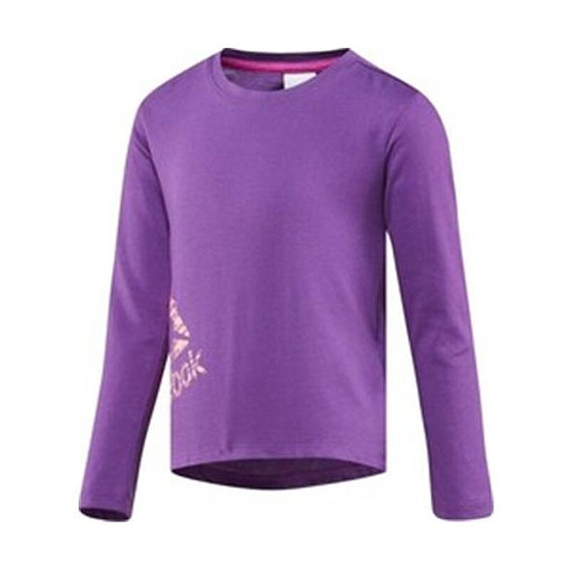 

Camiseta de Manga Larga Infantil G ES LS Tee Morado XXS - Reebok