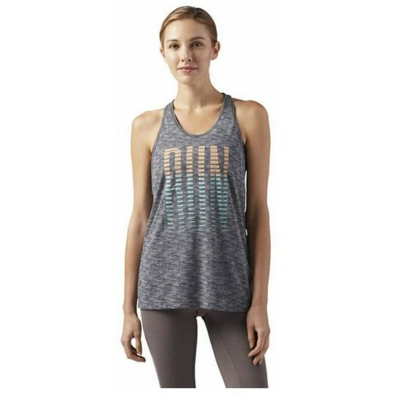 

Camiseta de Tirantes Mujer RE TANK Gris S - Reebok