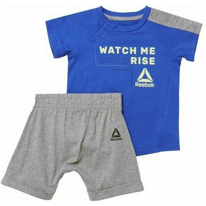 

Chándal para Bebé B ES Inf SJ SS Azul Gris 24 Meses - Reebok