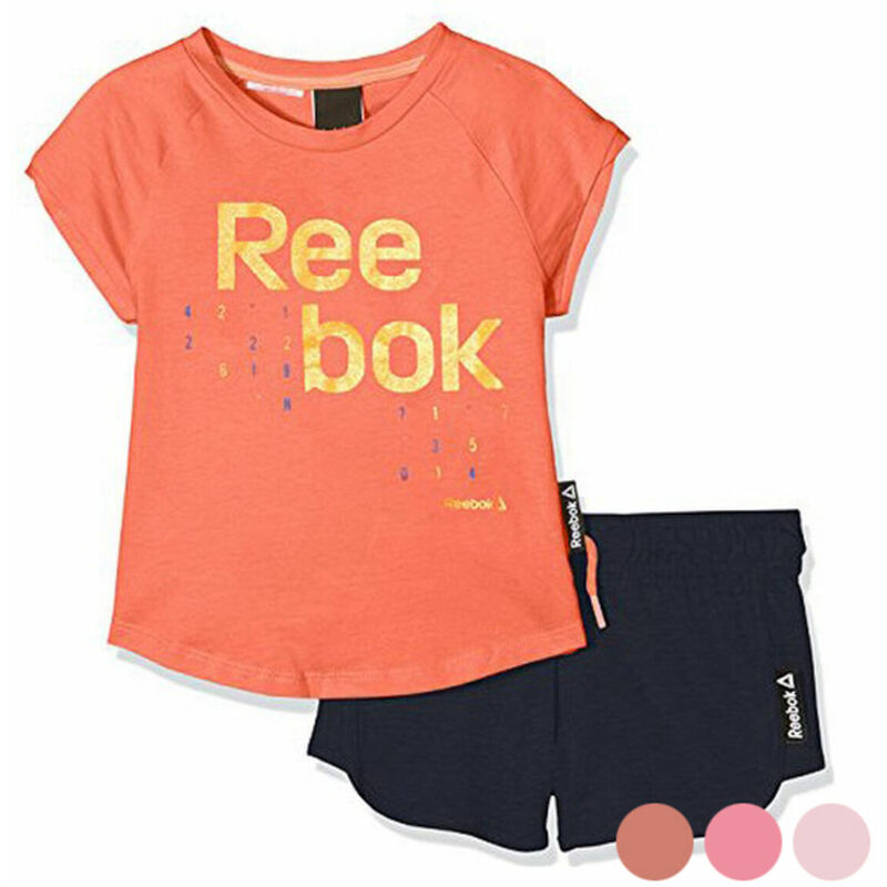 

Conjunto Deportivo para Niños G ES SS Coral 5-6 Años - Reebok