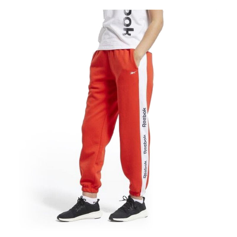 

Reebok Pantalón de Chándal para Adultos Reebok Linear Logo FL Mujer Rojo S