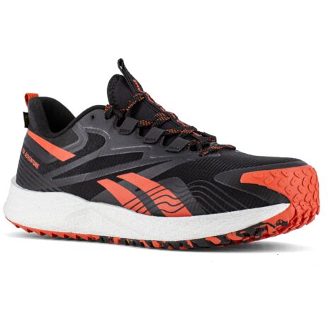 Reebok Sicherheitshalbschuhe S3S FE4 Adventure Safety SR HRO Schwarz / Orange 45