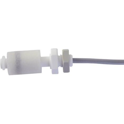 REED Electronics R1/8-PPO/S-L44-PP18-1mPVC Interruttore a galleggiante 230 V/AC 0.4 A 1 NA, 1 NC IP67 1 pz.