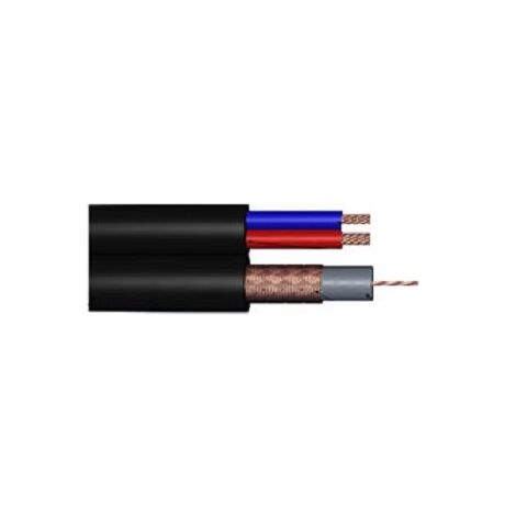 Reel 100m Composite coaxial cable KX6A + 2x0.75mm≤