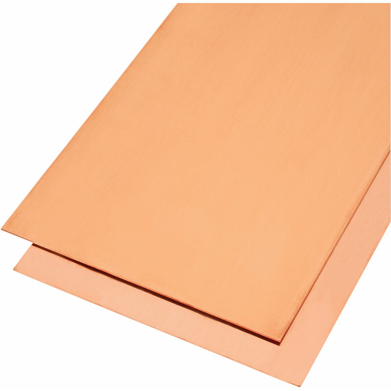 Copper Sheet 400 x 200 x 0.5mm (L x W x D) - Reely