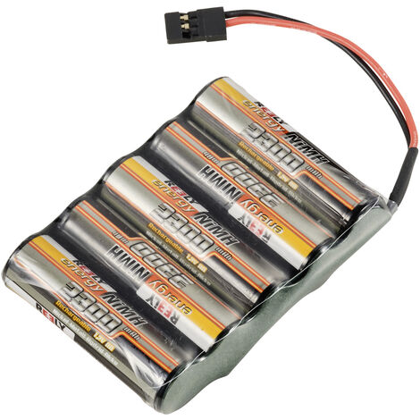 Reely Modellbau-Akkupack (NiMh) 6 V 2300 mAh Zellen-Zahl: 5  Mignon (AA) Side-by-Side JR-Buchse