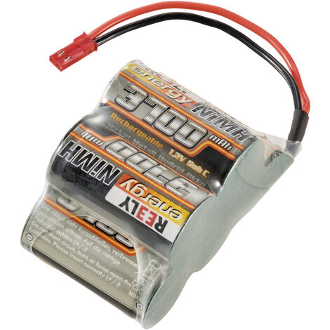 Reely Modellbau-Empfängerakku (NiMh) 6 V 3700 mAh Zellen-Zahl: 5  Sub-C Hump BEC