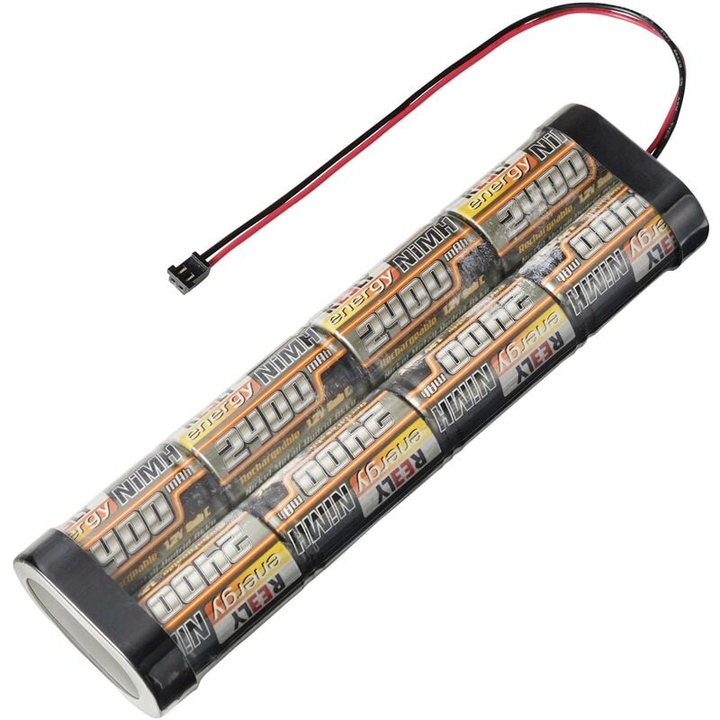 Pack de batterie (NiMh) 9.6 v 2400 mAh Nombre de cellules: 8 Sub-C Sub-C stick Graupner X946902 - Reely