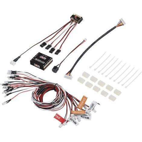 Reely Unité d'éclairage blanc, orange, rouge RE-5631027 C447701