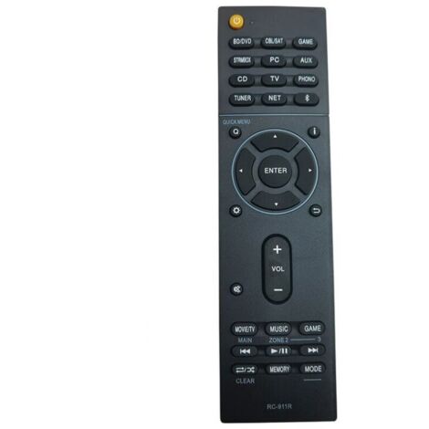 Reemplace el telecomando RC-911R con el receptor estéreo AV Onkyo TX-NR578 TX-DS787 TX-NR777 TX-NR686 HT-S7805 TX-RZ720