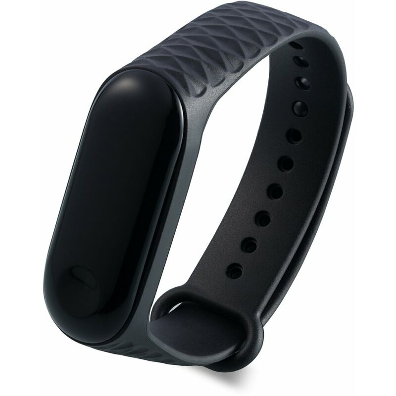 

Reemplazo de correa de reloj de pulsera de 220 mm para pulsera inteligente Miband 3,Negro