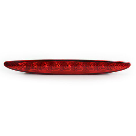Reemplazo de la tercera luz de freno para MINI Cooper 01-06 R50 R53 Lente transparente Rojo brillante Montaje alto